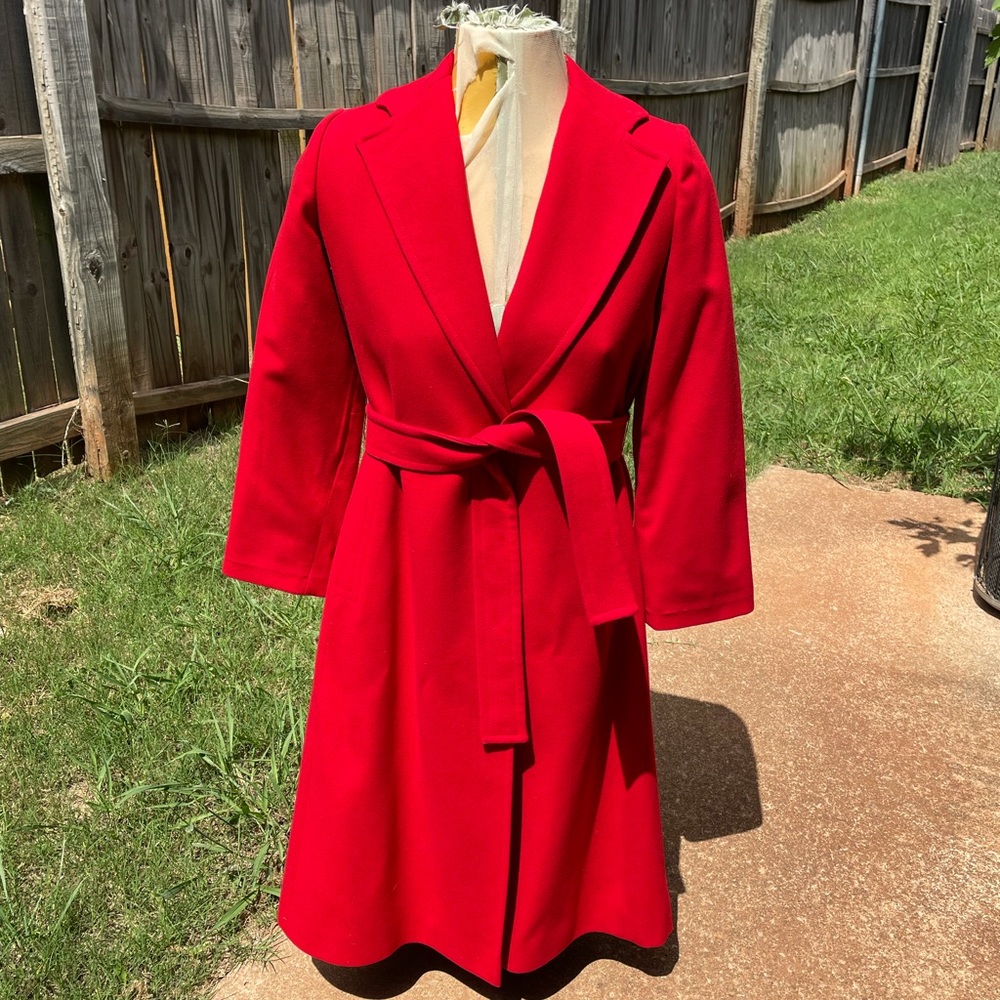 70’s Fluerette of California Long Belted Coat